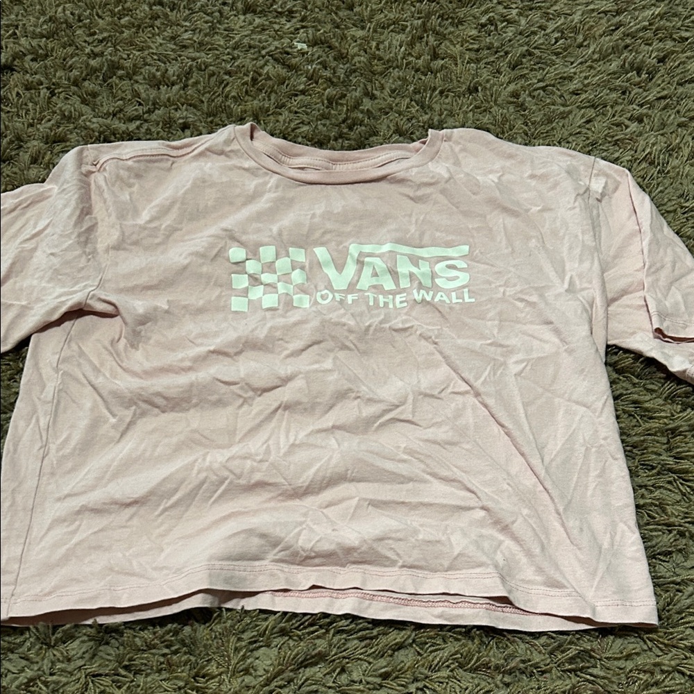 Vans Kids Light Pink Short Sleeve Tee